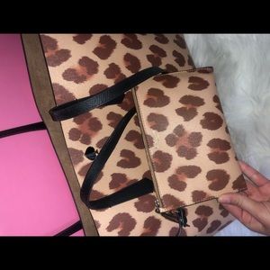 Kate Spade- Molly Leopard, Large Tote